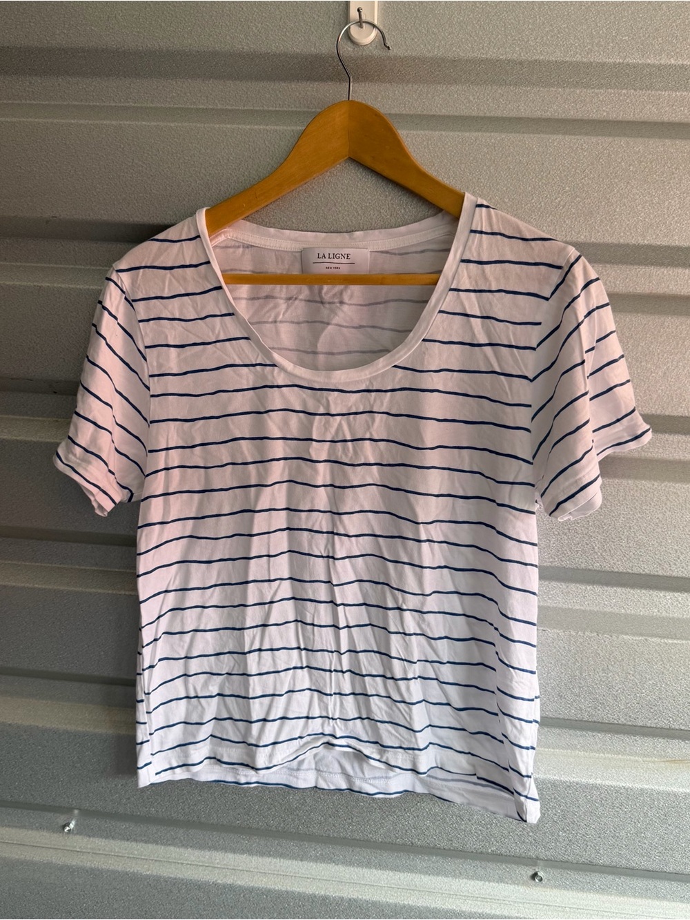 La Ligne striped short sleeve
